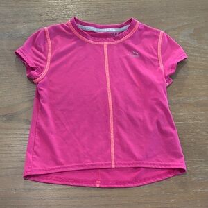 L.L. Bean Vibrant Pink Short Sleeve Tee
